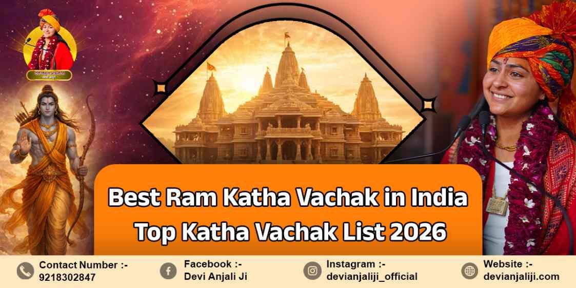 Best Ram Katha Vachak in India for Events & Puja